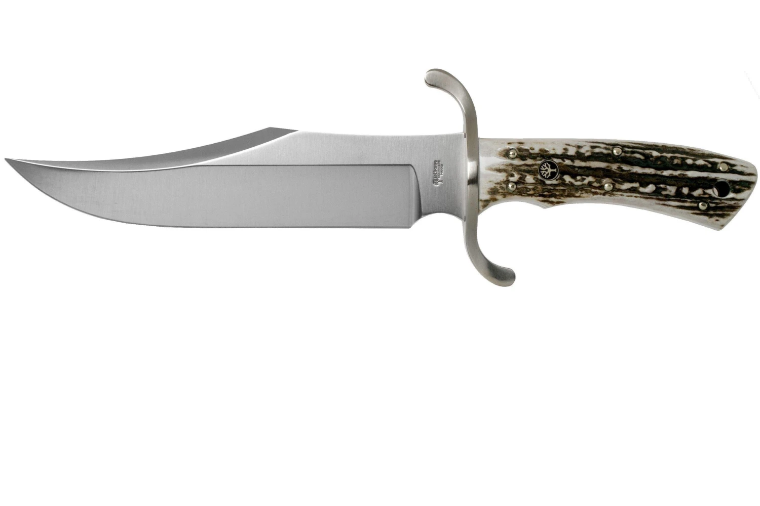 Böker Bowie Stag 121547HH Bois De Cerf N690, Couteau Bowie 3 Böker Bowie Stag 121547HH Bois De Cerf N690, Couteau Bowie