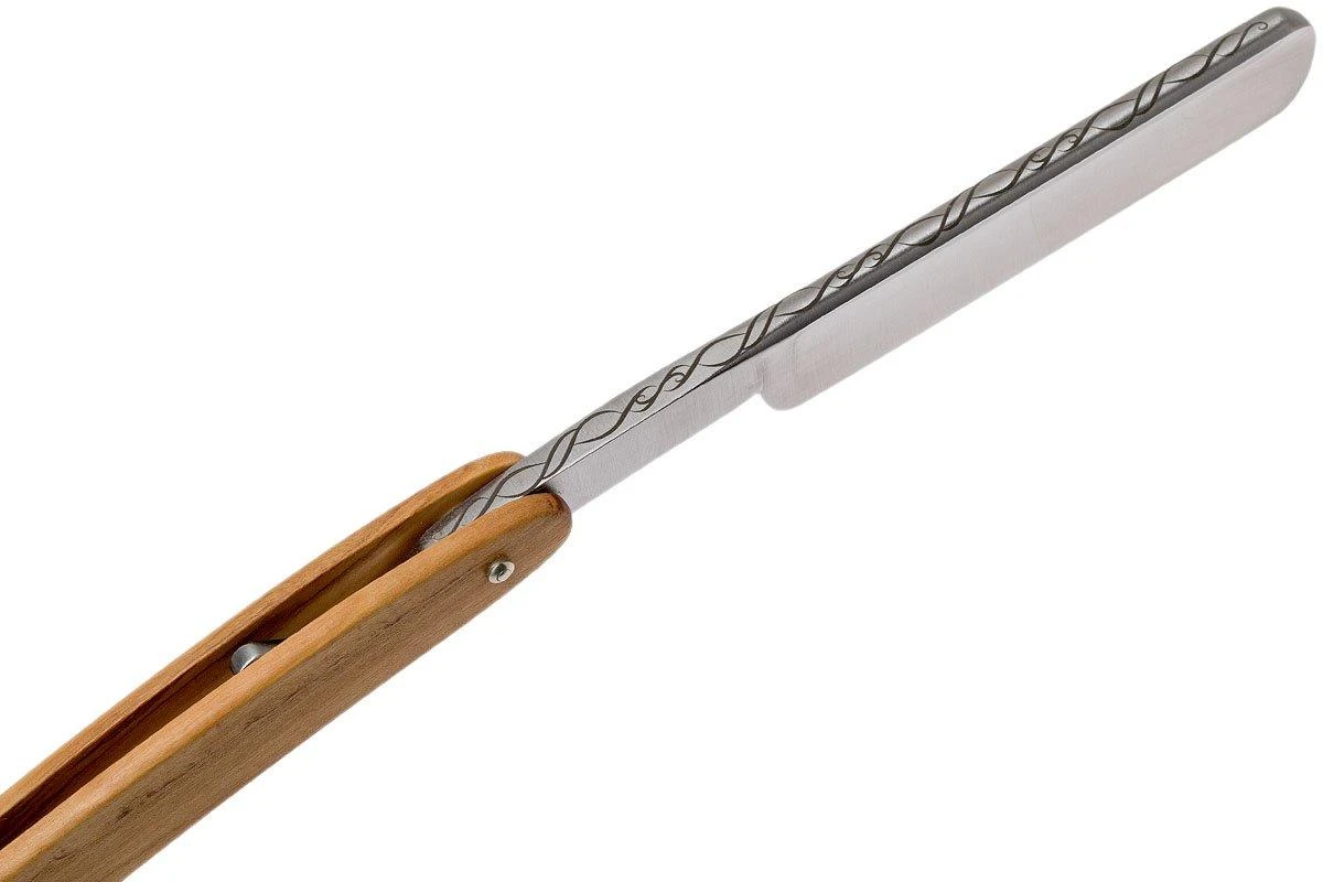 Böker Manufaktur The Celebrated, Olive Rasoir Coupe-choux 140327 7 Böker Manufaktur The Celebrated, Olive Rasoir Coupe-choux 140327 – Image 5