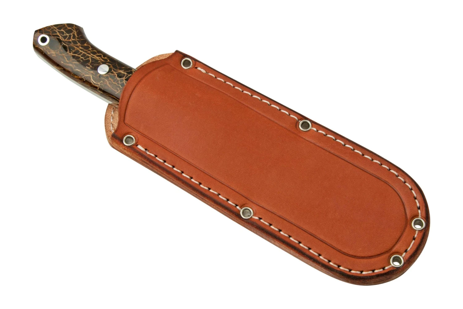 Bark River Classic Drop Point Hunter CPM S45VN Smoke Prickly Pear Natural Liner, Couteau Fixe 8 Bark River Classic Drop Point Hunter CPM S45VN Smoke Prickly Pear Natural Liner, Couteau Fixe – Image 6