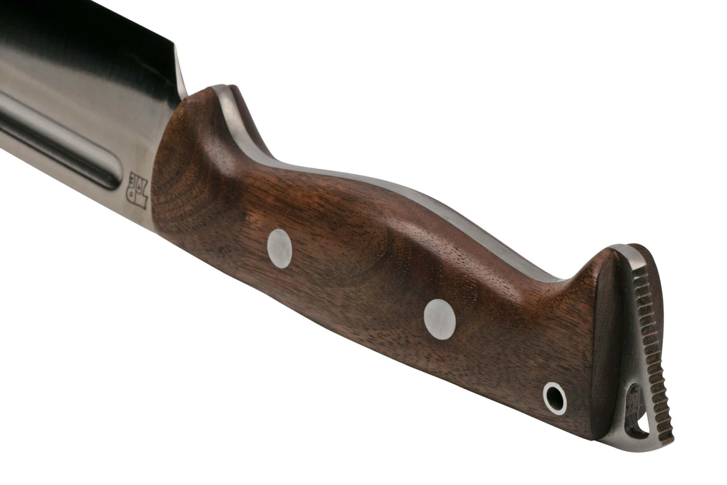 Bark River Bravo Tope Recon CPM 3V Walnut Burl Rampless Couteau De Survie 7 Bark River Bravo Tope Recon CPM 3V Walnut Burl Rampless Couteau De Survie – Image 5