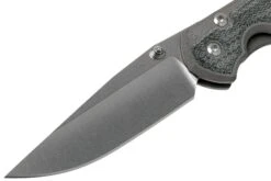 Chris Reeve Sebenza 31 Large Black Micarta Inlay L31-1200 Couteau De Poche -Magasin De Fournitures De Couteaux CRL31 1200 03 chrisreeve
