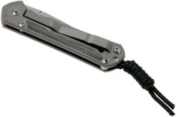 Chris Reeve Sebenza 31 Large Black Micarta Inlay L31-1200 Couteau De Poche -Magasin De Fournitures De Couteaux CRL31 1200 04 chrisreeve