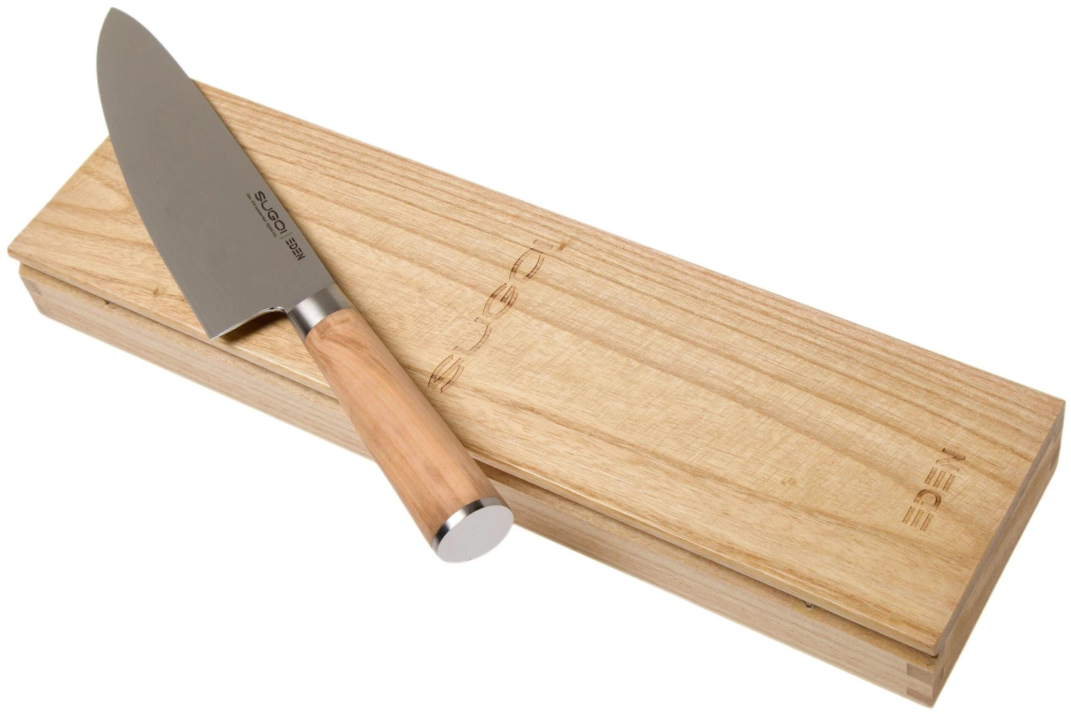 Eden Sugoi Olive 2090-020 Couteau De Chef 20 Cm 8 Eden Sugoi Olive 2090-020 Couteau De Chef 20 Cm – Image 6