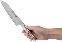 Global Ni GN-006 Santoku/couteau à Légumes Avec Alvéoles 18 Cm -Magasin De Fournitures De Couteaux GLN0006 06 global ni