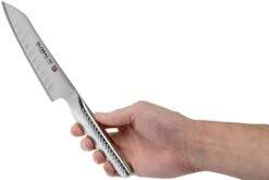 Global Ni GNM-01 Couteau à Légumes Avec Alvéoles 14 Cm -Magasin De Fournitures De Couteaux GLNM001 06 global ni