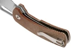 Kizer Urban Bowie V2578C2 154CM, Natural Micarta, Couteau De Poche, Dirk Pinkerton Design 13 Kizer Urban Bowie V2578C2 154CM, Natural Micarta, Couteau De Poche, Dirk Pinkerton Design -Magasin De Fournitures De Couteaux KZV2578C2 05 kizer