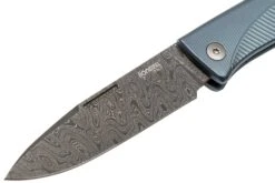 LionSteel Thrill TL-D-BL Damascus, Blue Titanium Integral Slipjoint Couteau De Poche 13 LionSteel Thrill TL-D-BL Damascus, Blue Titanium Integral Slipjoint Couteau De Poche -Magasin De Fournitures De Couteaux LI TL D BL 03 lionsteel