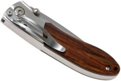 Mcusta MC-141G Shinra Mixture Ripple, Ironwood, Couteau De Gentleman -Magasin De Fournitures De Couteaux MC 0141G 04 mcusta