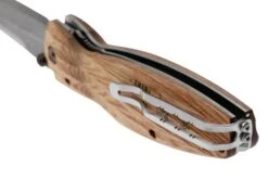 Mcusta MC-0182D Sengoku Toyotomi Hideyoshi, Yellow Pakkawood, Couteau De Gentleman -Magasin De Fournitures De Couteaux MC 0182D 04 mcusta