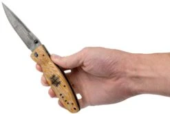 Mcusta MC-0182D Sengoku Toyotomi Hideyoshi, Yellow Pakkawood, Couteau De Gentleman -Magasin De Fournitures De Couteaux MC 0182D 08 mcusta