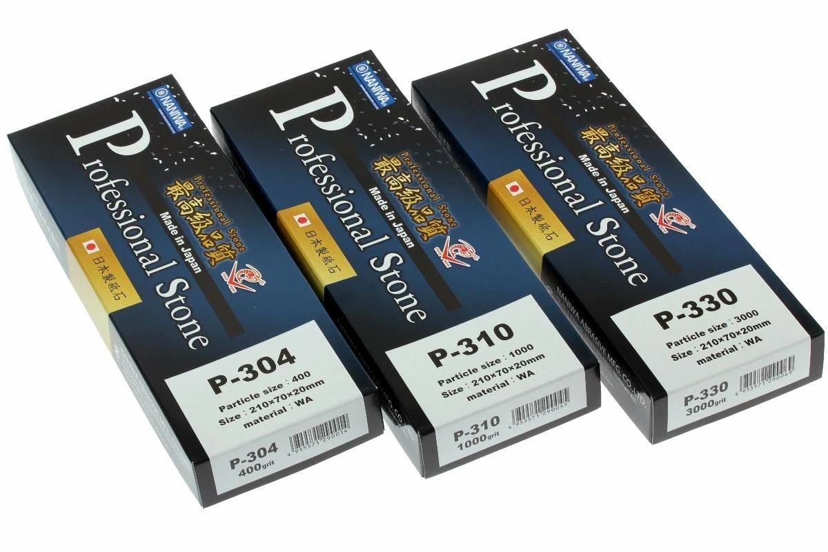 Ensemble D'aiguisage Naniwa Professional Stones 400 / 1000 / 3000 4 Ensemble D'aiguisage Naniwa Professional Stones 400 / 1000 / 3000 – Image 2