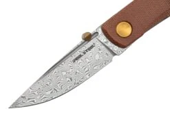 Real Steel Luna Boost Premium, Damascus, Brown Micarta, Couteau De Poche Knivesandtools Exclusive 10 Real Steel Luna Boost Premium, Damascus, Brown Micarta, Couteau De Poche Knivesandtools Exclusive -Magasin De Fournitures De Couteaux RL7078 03 realsteel