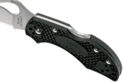 Spyderco Byrd Robin 2 Noir BY10PBK2 Couteau De Poche -Magasin De Fournitures De Couteaux SPBY10PBK2 07 spyderco