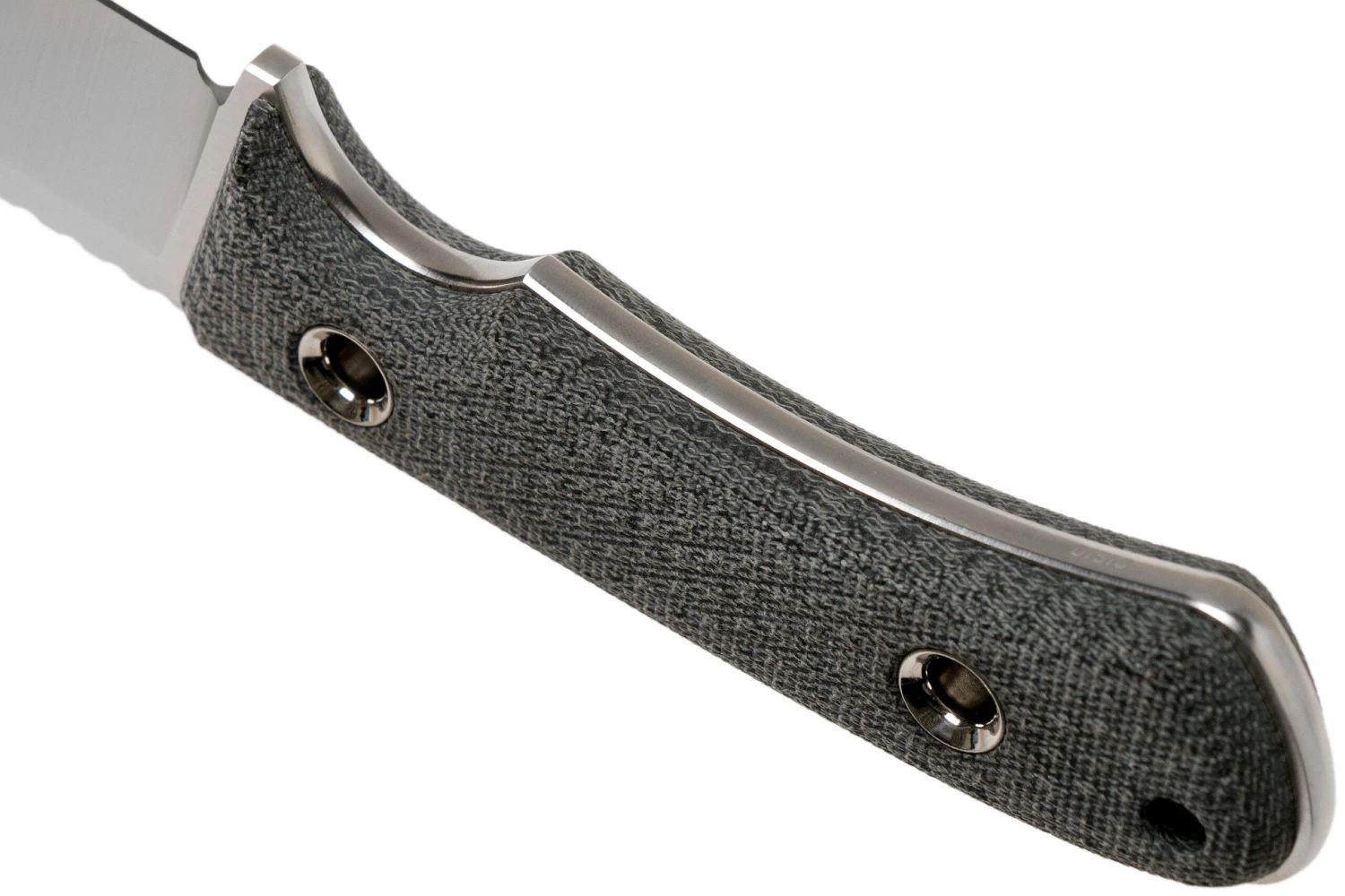 TRC Knives South Pole, Elmax, Black Canvas Micarta, Couteau De Survie 6 TRC Knives South Pole, Elmax, Black Canvas Micarta, Couteau De Survie – Image 4