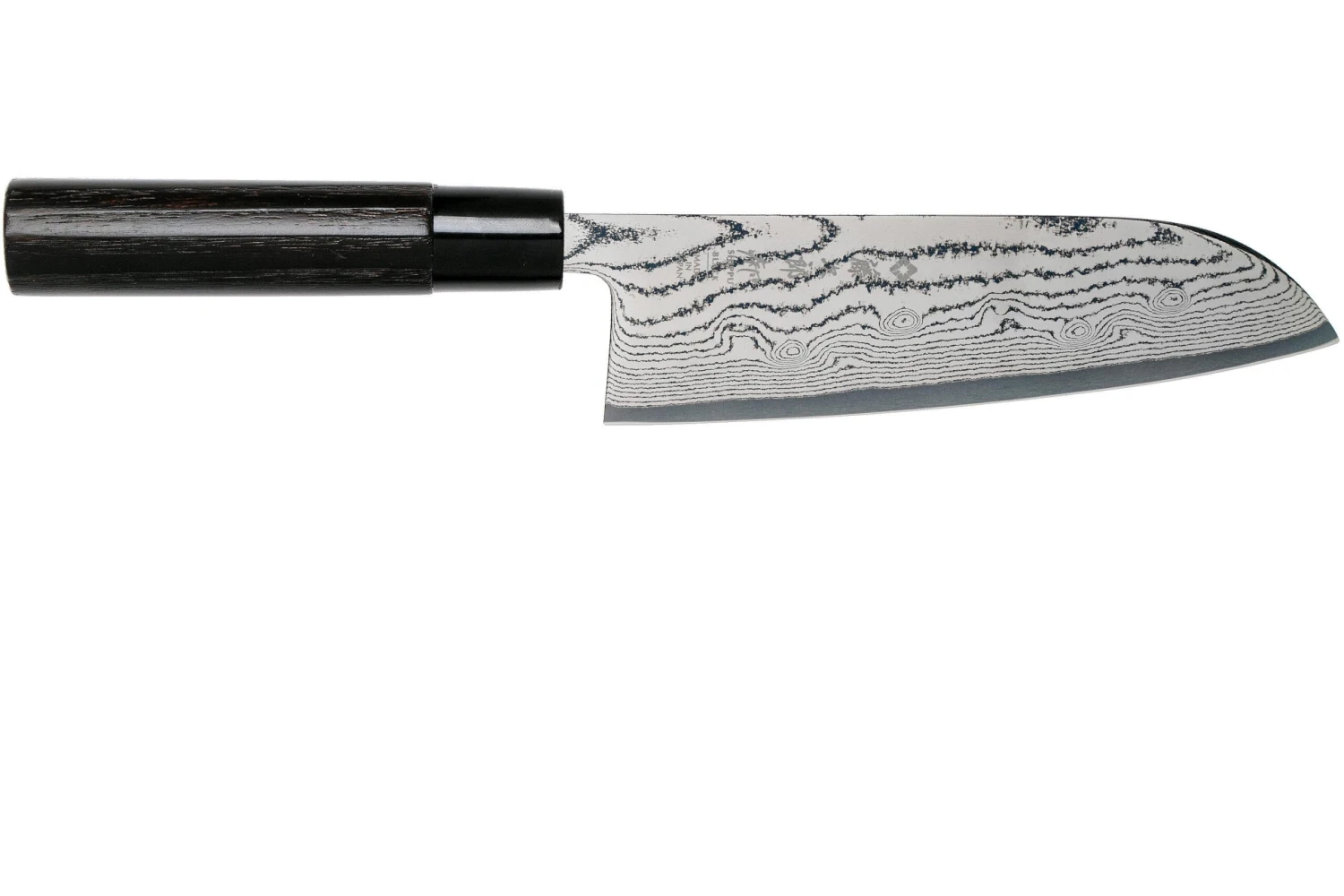 Tojiro Shippu Black Damascus Santoku 17 Cm, FD-1597 4 Tojiro Shippu Black Damascus Santoku 17 Cm, FD-1597 â Image 2