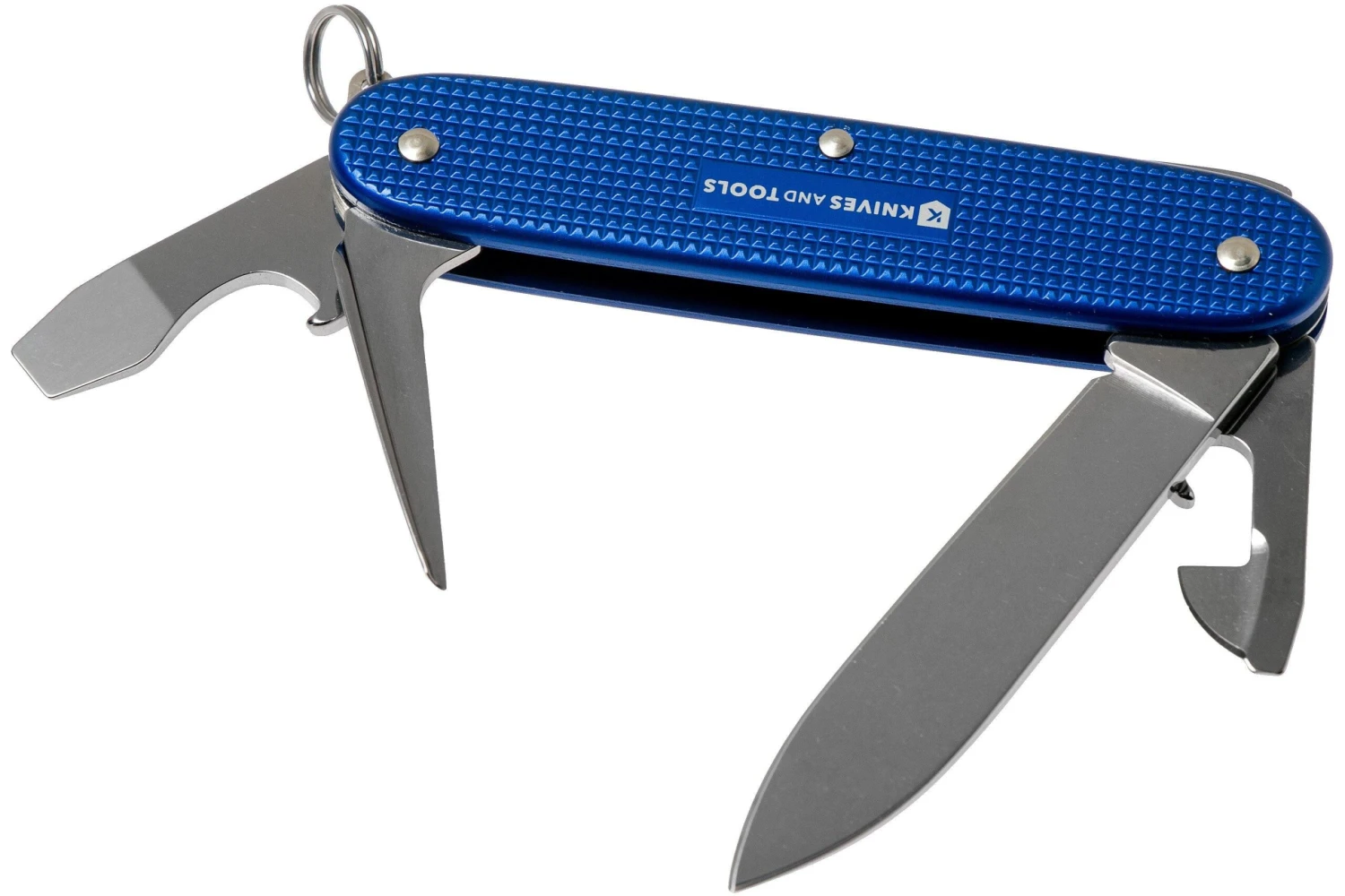 Victorinox Pioneer Alox Blue 0.8201.22R4.KTE1 Knivesandtools Edition, Couteau Suisse 4 Victorinox Pioneer Alox Blue 0.8201.22R4.KTE1 Knivesandtools Edition, Couteau Suisse – Image 2