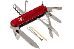 Victorinox Climber Rouge Transparent 1.3703.T Couteau Suisse