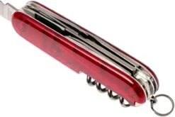 Victorinox Climber Rouge Transparent 1.3703.T Couteau Suisse 11 Victorinox Climber Rouge Transparent 1.3703.T Couteau Suisse -Magasin De Fournitures De Couteaux VT1 3703 T 04 victorinox vt1 3703 t 04