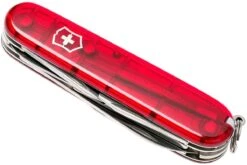 Victorinox Climber Rouge Transparent 1.3703.T Couteau Suisse 12 Victorinox Climber Rouge Transparent 1.3703.T Couteau Suisse -Magasin De Fournitures De Couteaux VT1 3703 T 05 victorinox vt1 3703 t 05