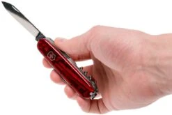 Victorinox Climber Rouge Transparent 1.3703.T Couteau Suisse 13 Victorinox Climber Rouge Transparent 1.3703.T Couteau Suisse -Magasin De Fournitures De Couteaux VT1 3703 T 06 victorinox vt1 3703 t 06