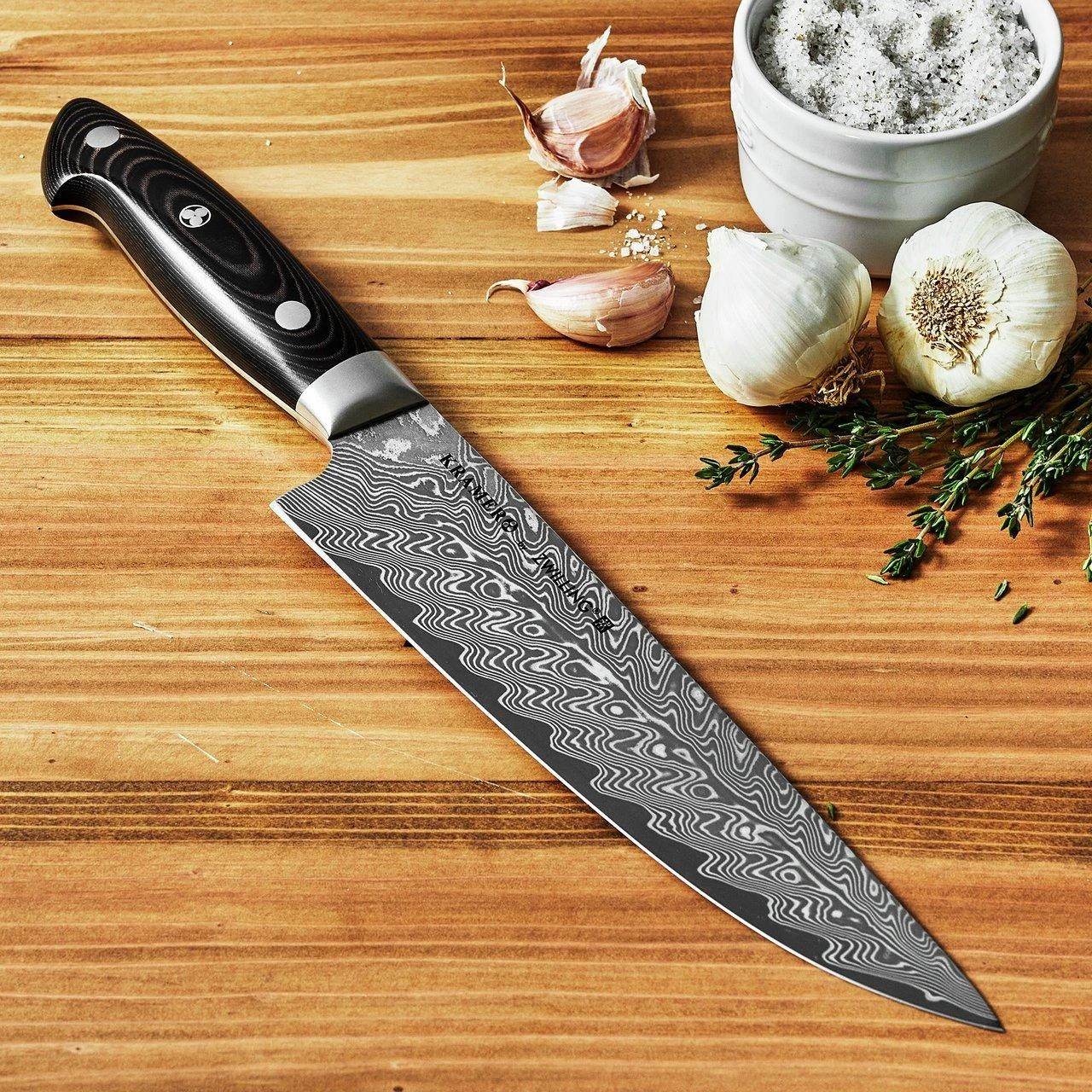 Bob Kramer By Zwilling Euro Stainless Santoku 18 Cm, 34897-181-0 10 Bob Kramer By Zwilling Euro Stainless Santoku 18 Cm, 34897-181-0 – Image 8